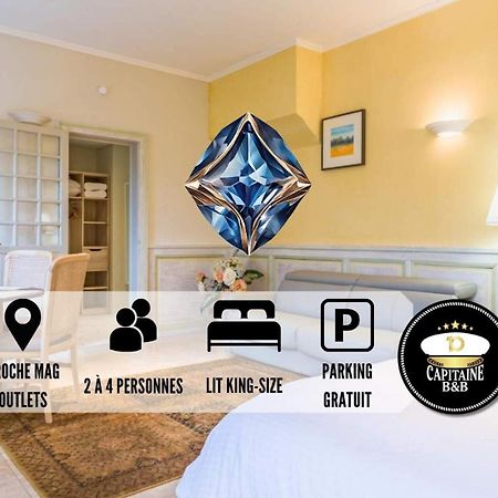 Le Saphir - Confort - Proche Mag Outlet Troyes - Parking Gratuit Pont-Sainte-Marie Dış mekan fotoğraf